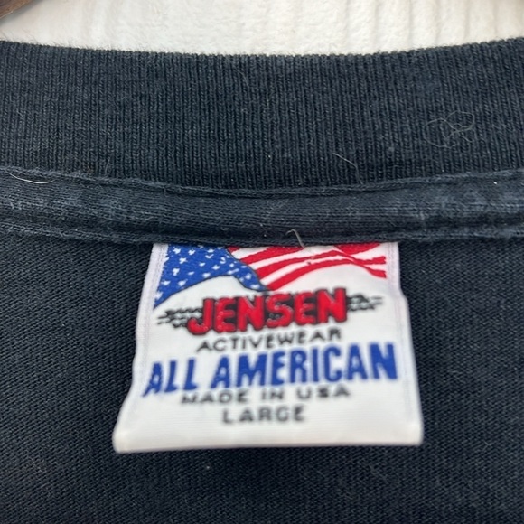 Jensen - 2006 Bike Week Iron Horse American Gothic Skeletons Long Sleeve T SZ L - Picture 9 of 11